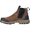 Georgia Boot Blue Collar, Men's Chelsea Waterproof Work Romeo Boot, 9 M, Leather, 5 in Height, Dark Brown GB00106 - alternate 6
